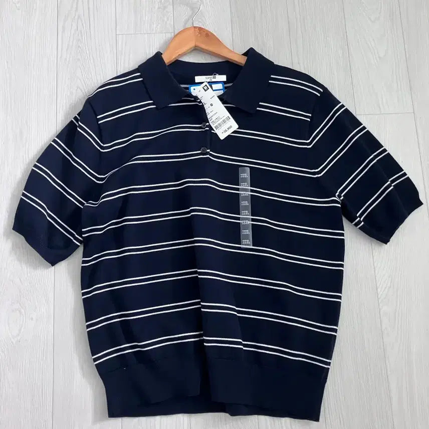 [SOLD OUT] 새상품 탑텐 여자 스트라이프 반팔 여름니트