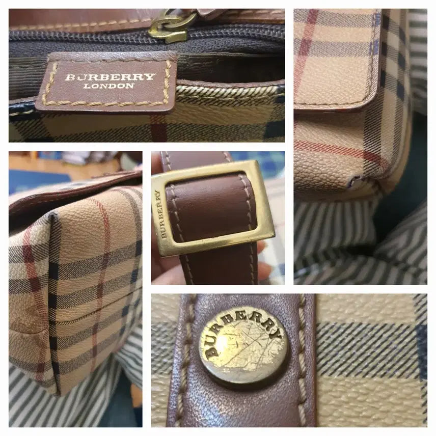 [BUNJANG] Burberry Check Shoulder Bag / 버버리 빈티지 체크 숄더백
