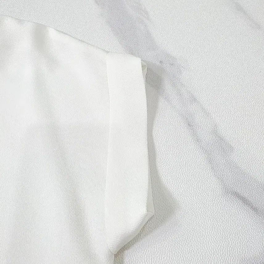 [BUNJANG] Vince White V-Neck Mini Dress / [새상품] 빈스(Vince) 화이트 브이넥 미니원피스 44반