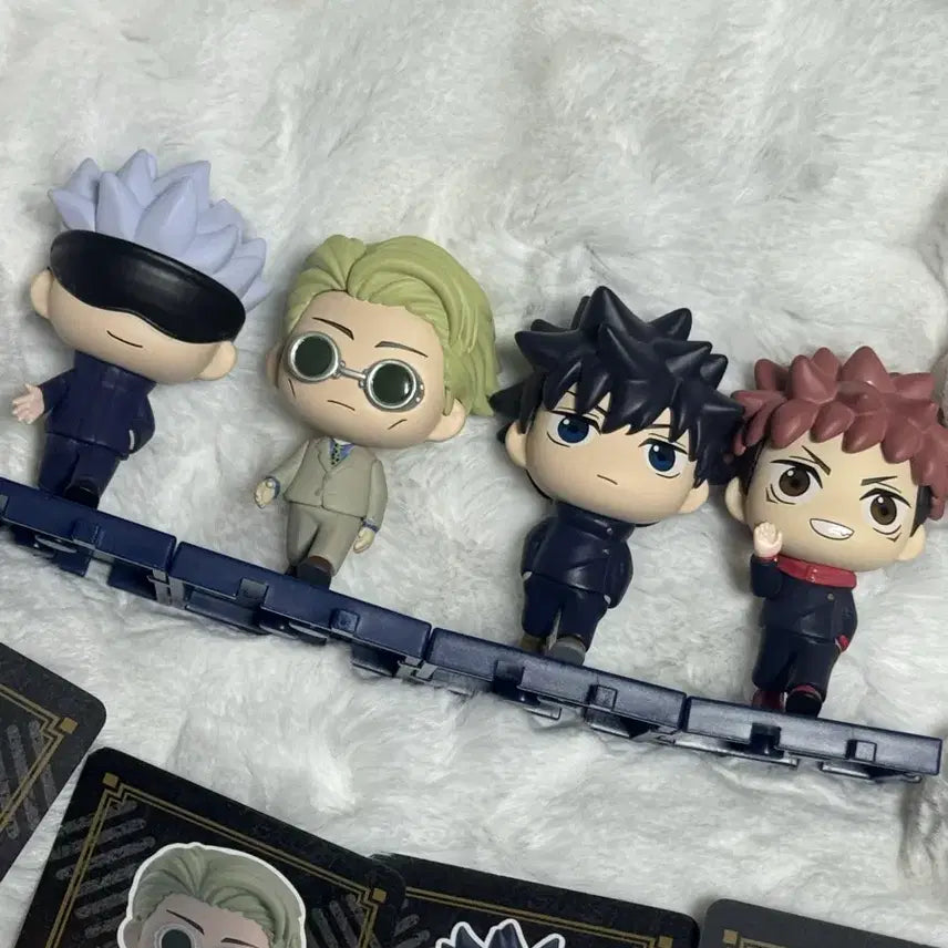 [BUNJANG] Jujutsu Kaisen Walking Step Figure Bundle Set / 주술회전 워킹스텝 피규어 4개 일괄