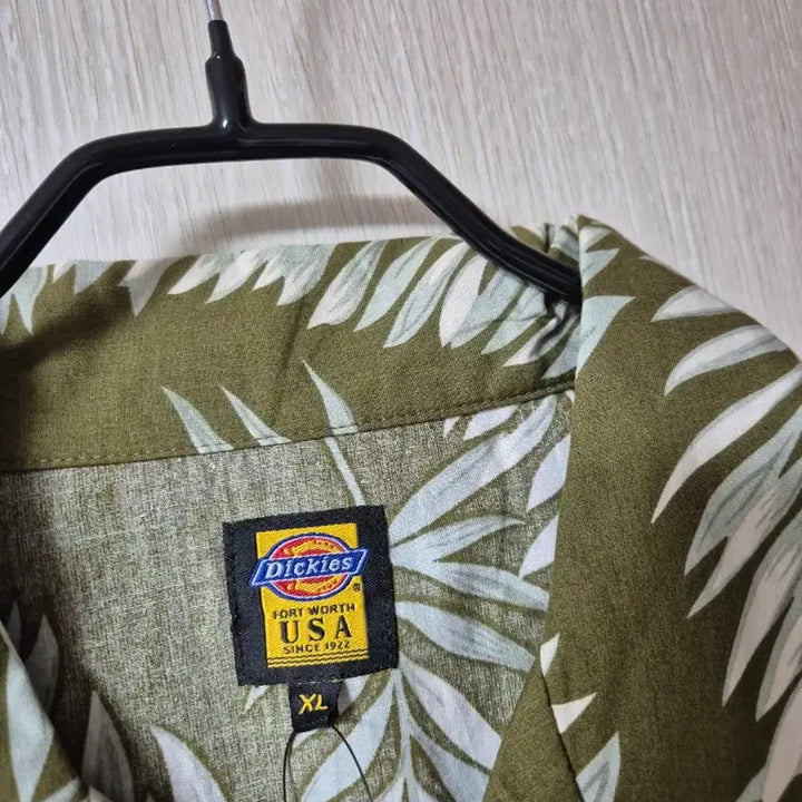 [SOLD OUT] (새제품) 디키즈 USA  하와이안 셔츠 남방 XL 카키