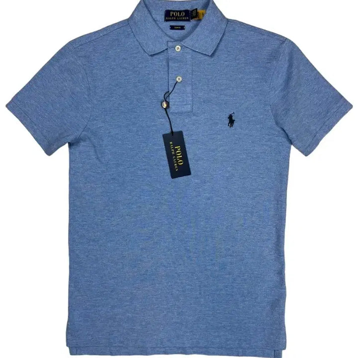 [BUNJANG] Polo Blue Short Sleeve Polo Shirt / 폴로 블루 반팔 카라티 S