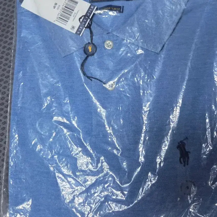 [BUNJANG] Polo Blue Short Sleeve Polo Shirt / 폴로 블루 반팔 카라티 S