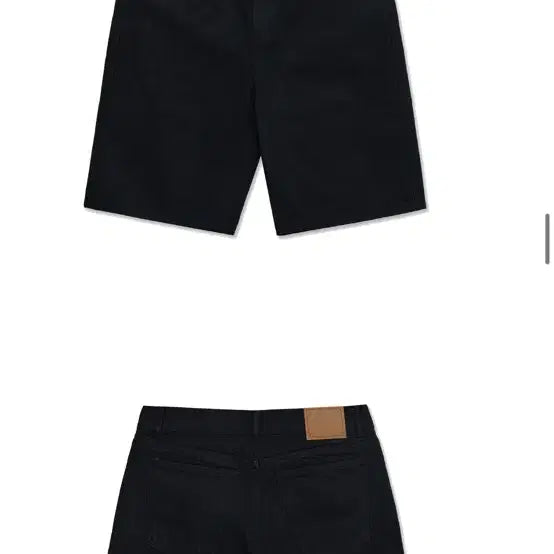 [BUNJANG] Elmood Bermuda Tomboy Denim Shorts / 엘무드 버뮤다 톰보이 데님 퓨어 블랙 48 반바지