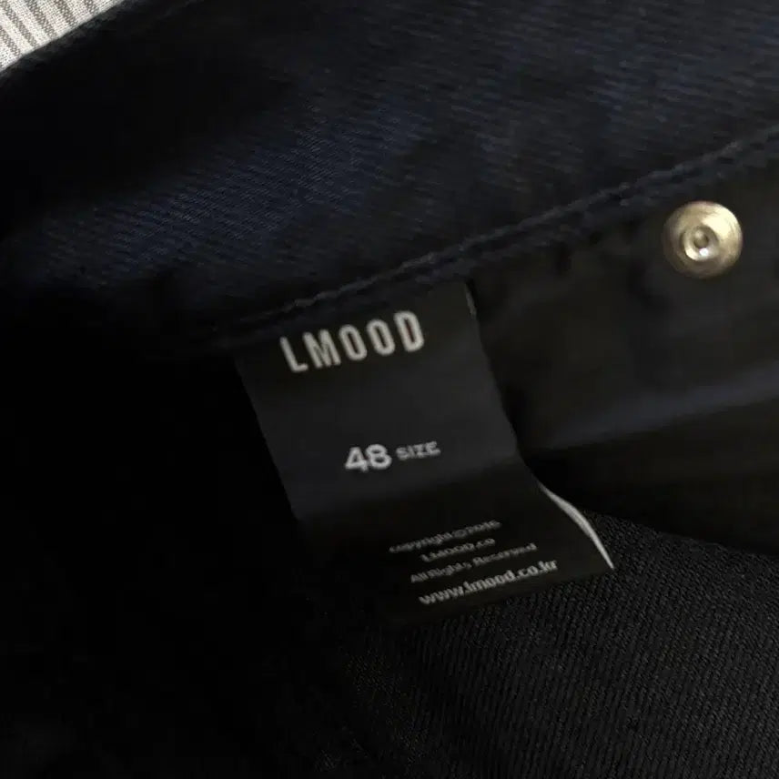 [BUNJANG] Elmood Bermuda Tomboy Denim Shorts / 엘무드 버뮤다 톰보이 데님 퓨어 블랙 48 반바지