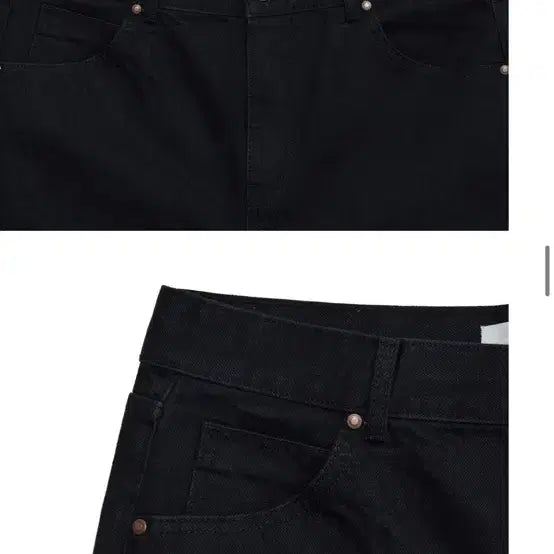 [BUNJANG] Elmood Bermuda Tomboy Denim Shorts / 엘무드 버뮤다 톰보이 데님 퓨어 블랙 48 반바지