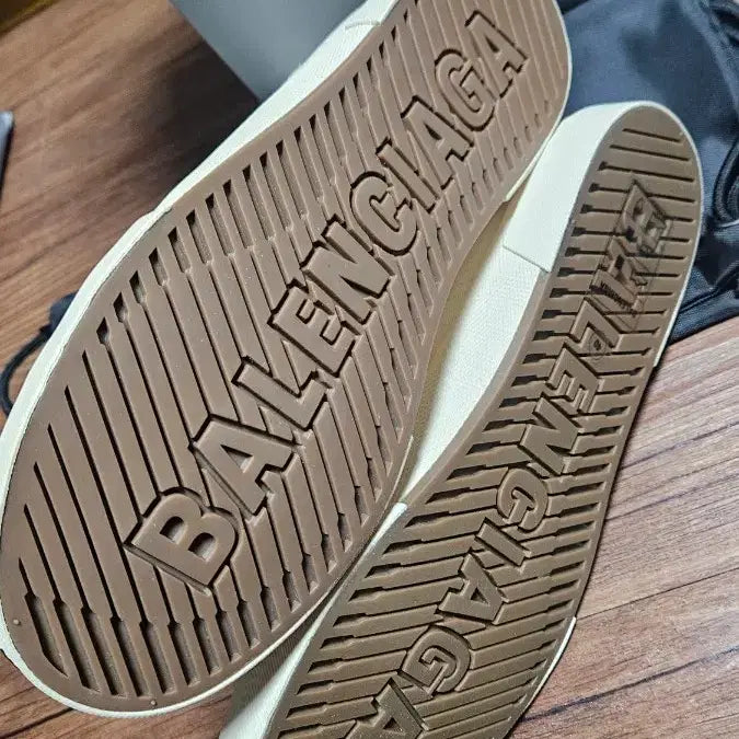 [BUNJANG] Balenciaga Canvas High-Top Sneakers Ivory / 발렌시아가 캔버스 하이탑 스니커즈 아이보리 정품 신품 풀박스