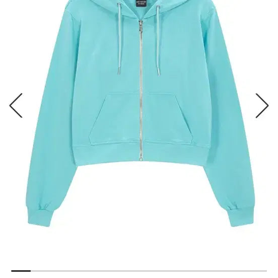 [BUNJANG] Coolsys Mint Hooded Zip-up / 쿨시스 민트색 후드집업
