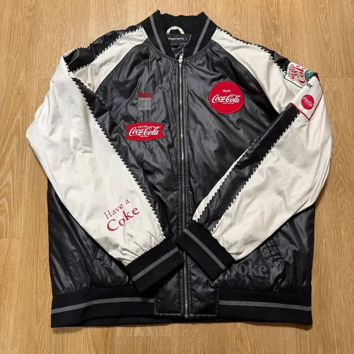 [BUNJANG] Stereo Vinyls Coca-Cola Patch Jacket / 스테레오 바이닐즈 코카콜라 자켓