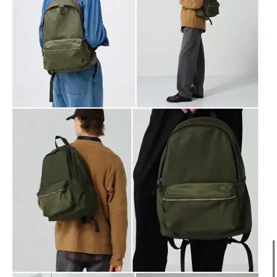 [BUNJANG] GU Nylon Twill Backpack / GU 나일론 트윌 백팩 가방 357810