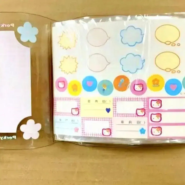[BUNJANG] Kao Hana Kitty PVC File and Card Case Bundle Set / 카오하나 키티 앨범, 키티 pvc 화일, 키티 카드케이스