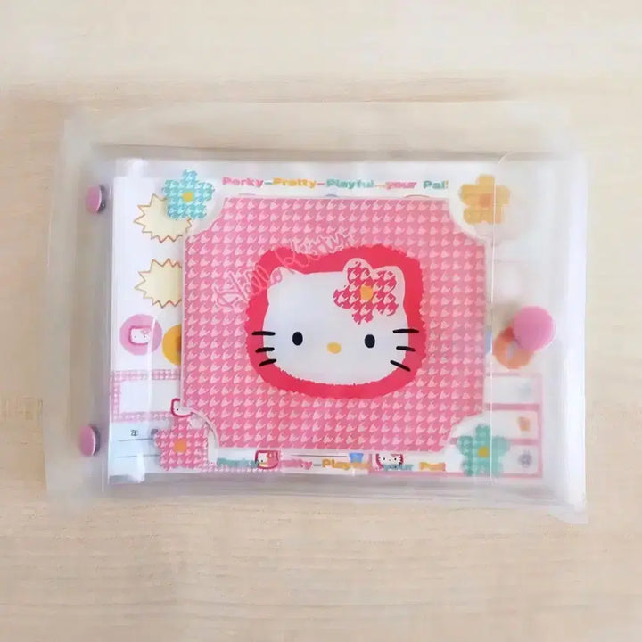 [BUNJANG] Kao Hana Kitty PVC File and Card Case Bundle Set / 카오하나 키티 앨범, 키티 pvc 화일, 키티 카드케이스