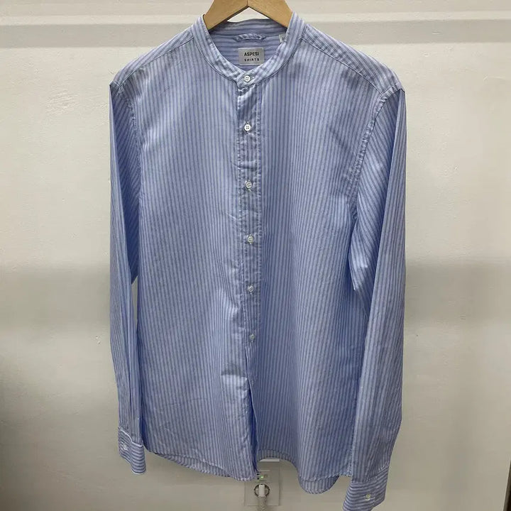 [BUNJANG] ASPESI No Collar Shirt / 105)ASPESI 아스페시 노카라 셔츠