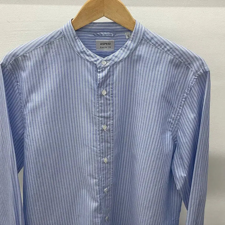 [BUNJANG] ASPESI No Collar Shirt / 105)ASPESI 아스페시 노카라 셔츠