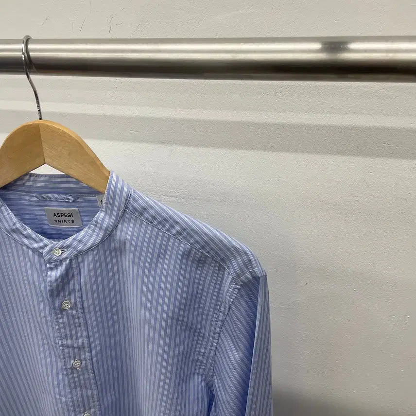 [BUNJANG] ASPESI No Collar Shirt / 105)ASPESI 아스페시 노카라 셔츠