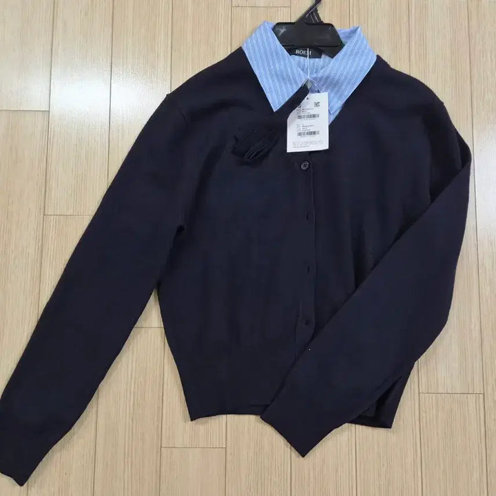 [BUNJANG] Roem Cardigan (Navy) - Size S / 로엠가디건