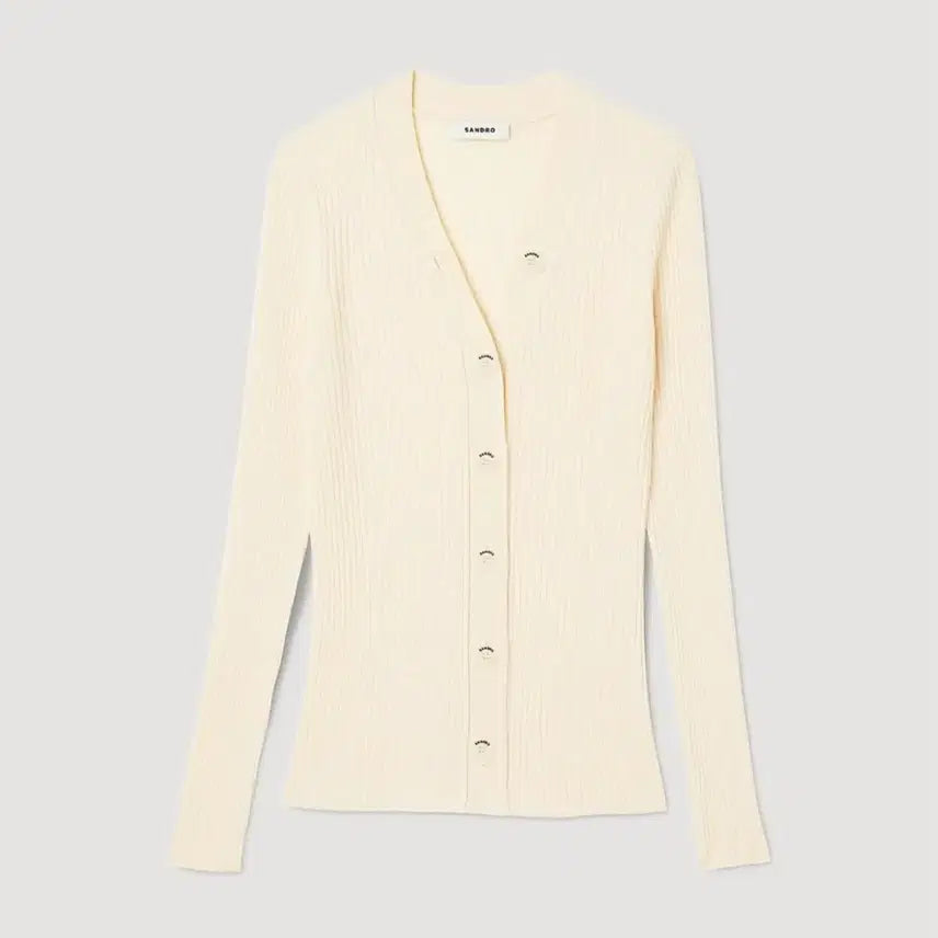 [SOLD OUT] 산드로 가브리엘 가디건 (제니 가디건) 에크루 1사이즈
