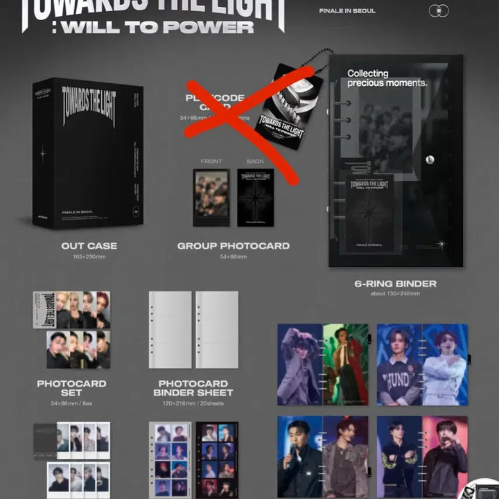 [BUNJANG] ATEEZ Will to Power Finale Playcode / 에이티즈 윌투파 플레이코드