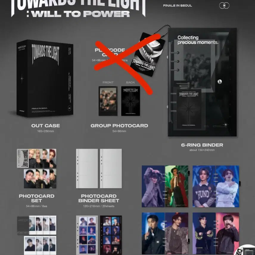 [BUNJANG] ATEEZ Will to Power Finale Playcode / 에이티즈 윌투파 플레이코드