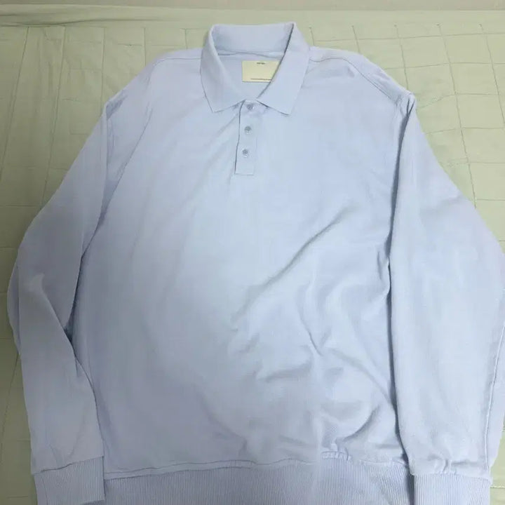 [BUNJANG] Pottery Cotton Comfort Long Sleeve Polo Shirt / 포터리 컴포트 긴팔 폴로 티셔츠 4사이즈