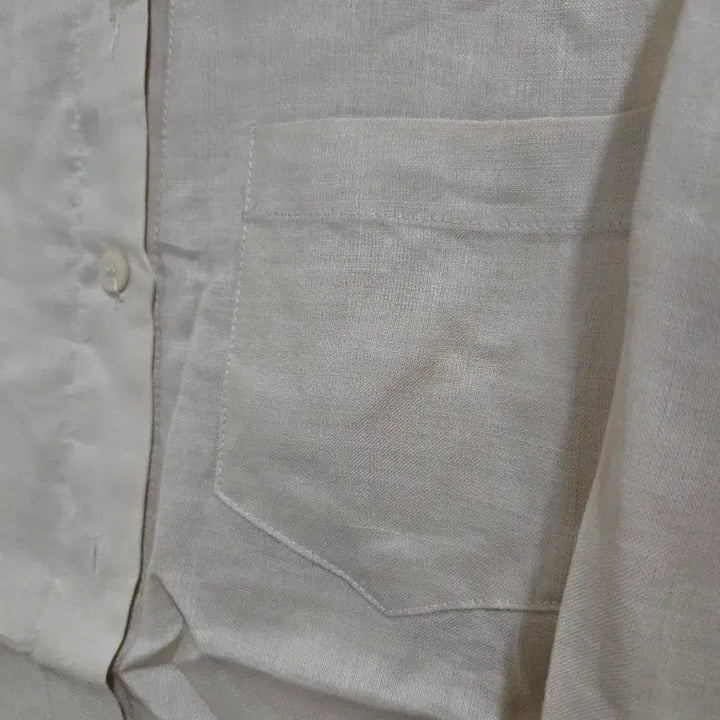 [BUNJANG] HCONNECT Beige Linen Shirt (S Size) / 새상품 HCONNECT 베이지 리넨 셔츠 S사이즈