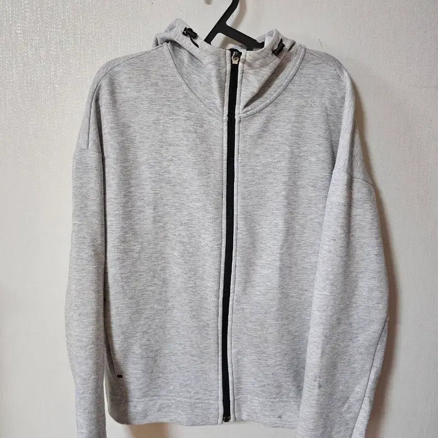 [BUNJANG] Uniqlo Gray Hooded Zip-Up Jacket L / 유니클로 회색 후드 집업 자켓 L