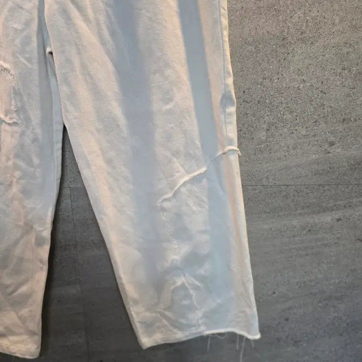 [SOLD OUT] LABEL OFF. 와이드 팬츠. 아이보리.