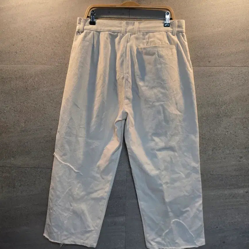 [SOLD OUT] LABEL OFF. 와이드 팬츠. 아이보리.