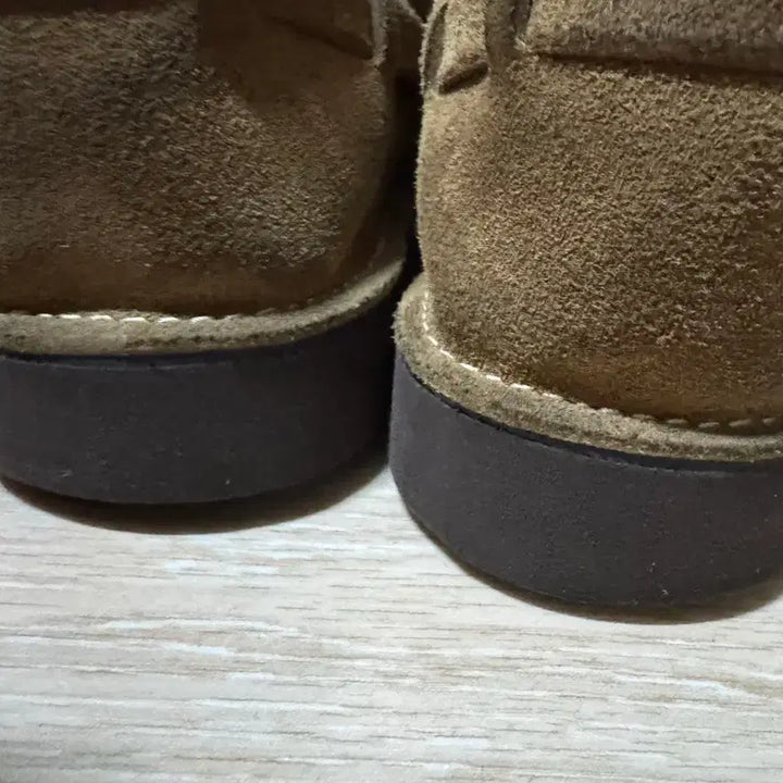 [BUNJANG] Aurora Shoes Mid English Suede / 오로라슈즈 미들 잉글리쉬 스웨이드