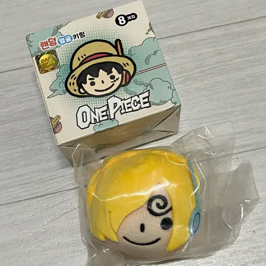 [BUNJANG] One Piece Sanji Keyring / 원피스 랜덤 얼굴 키링상디