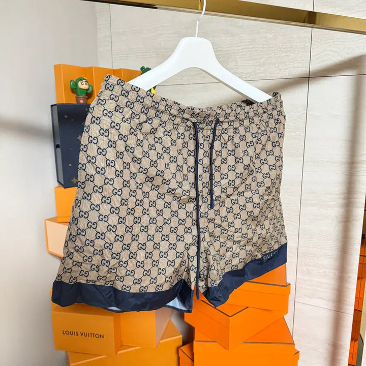 [BUNJANG] Gucci Print Poplin Tech Swim Shorts / [52사이즈]구찌 프린트 팝린 테크 스윔 팬츠 반바지