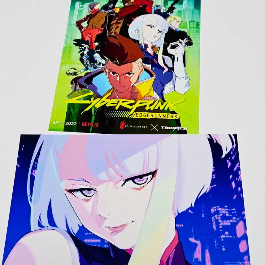 [BUNJANG] Cyberpunk Edgerunners Purple Vinyl LP / 새상품 사이버펑크 엣지러너 LP 퍼플 바이닐