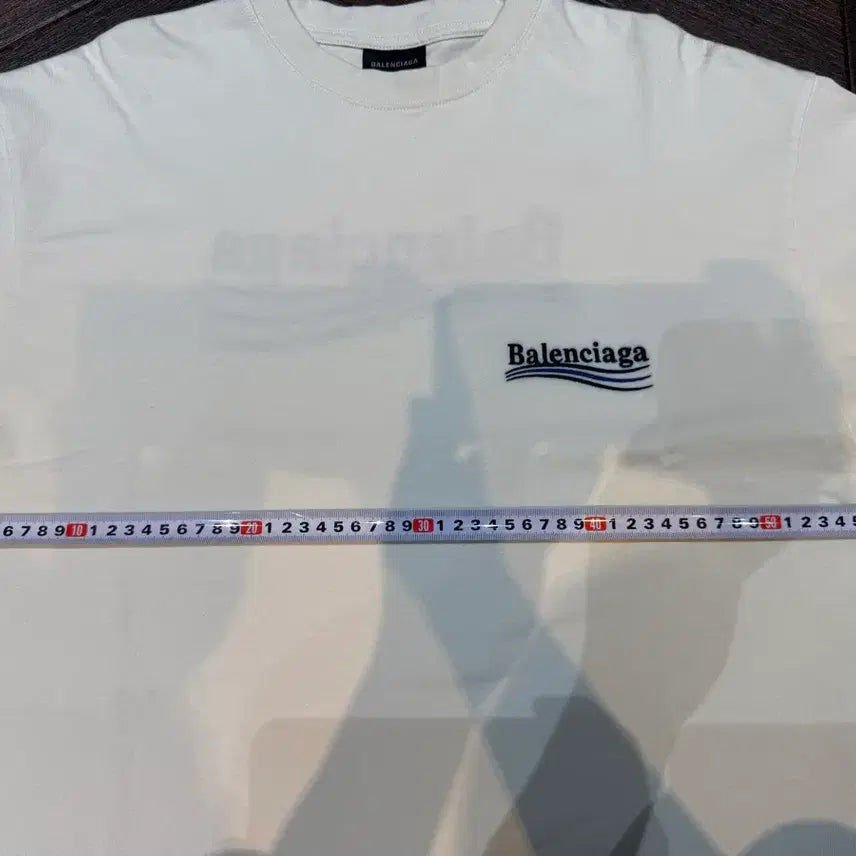 [SOLD OUT] [S] 발렌시아가 라지핏 폴리티컬 캠페인 웨이브 티셔츠