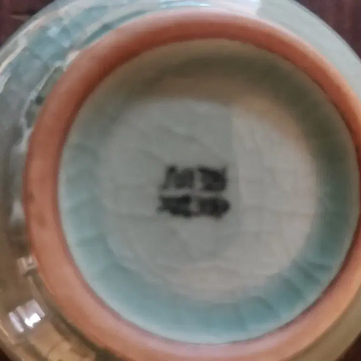 [BUNJANG] Celadon Porcelain Floral Motif Teacup Set / 상감청자 화훼문 뚜껑 부부 찻잔 세트