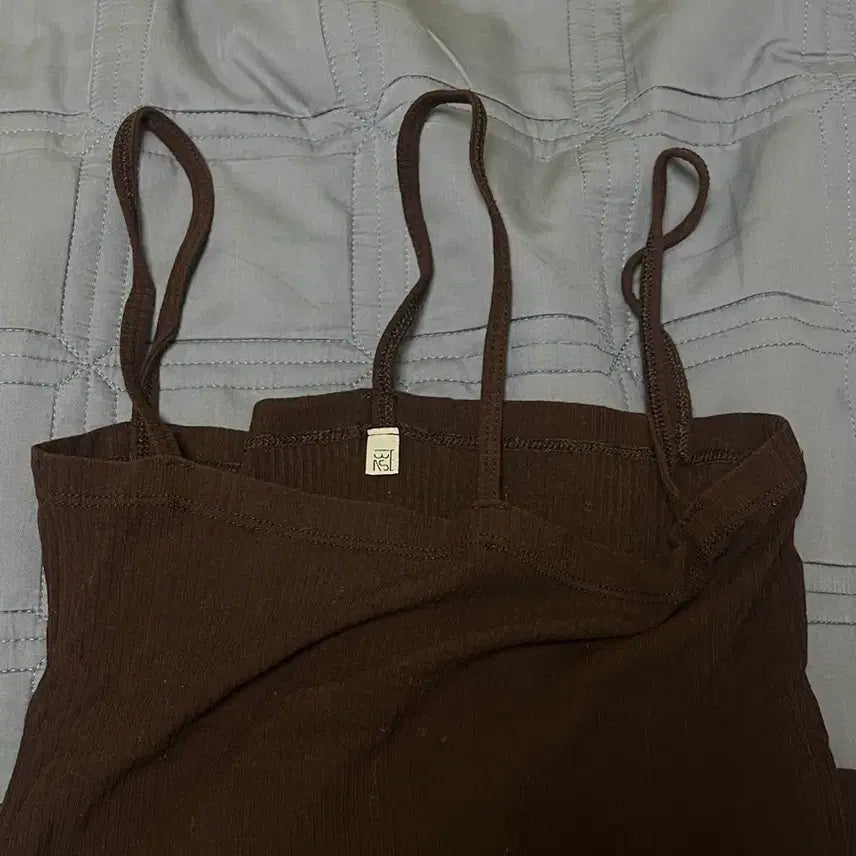 [BUNJANG] Baserange Nida Tank Top (Brown, S) / 베이스레인지 nida tank 브라운 s사이즈