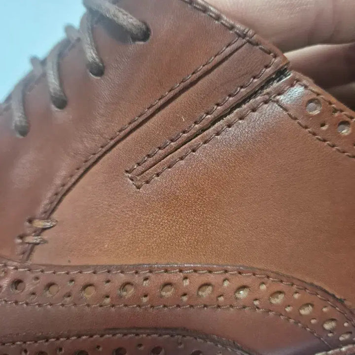 [BUNJANG] Rockport Wingtip Leather Shoes / 락포트 천연가죽 윙팁 클래식 비브람 300