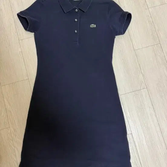 [BUNJANG] Lacoste Ultra Slim Fit Dress Navy Size 34 / 라코스테 울트라 슬림핏 원피스 네이비 사이즈34