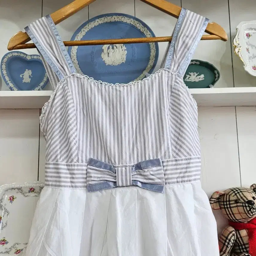 [BUNJANG] Emily Temple Cute Striped Lace Dress / Emily Temple cute원피스