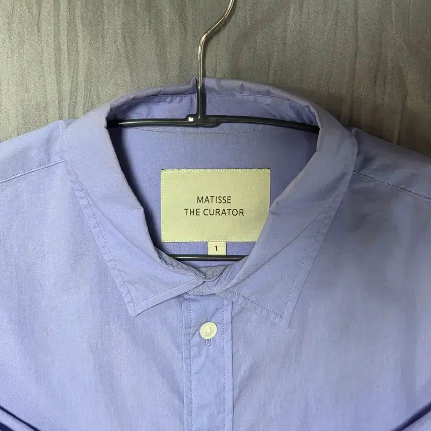 [BUNJANG] MATISSE THE CURATOR Purple Shirt / MATISSE THE CURATOR 콜렉터 셔츠 퍼플