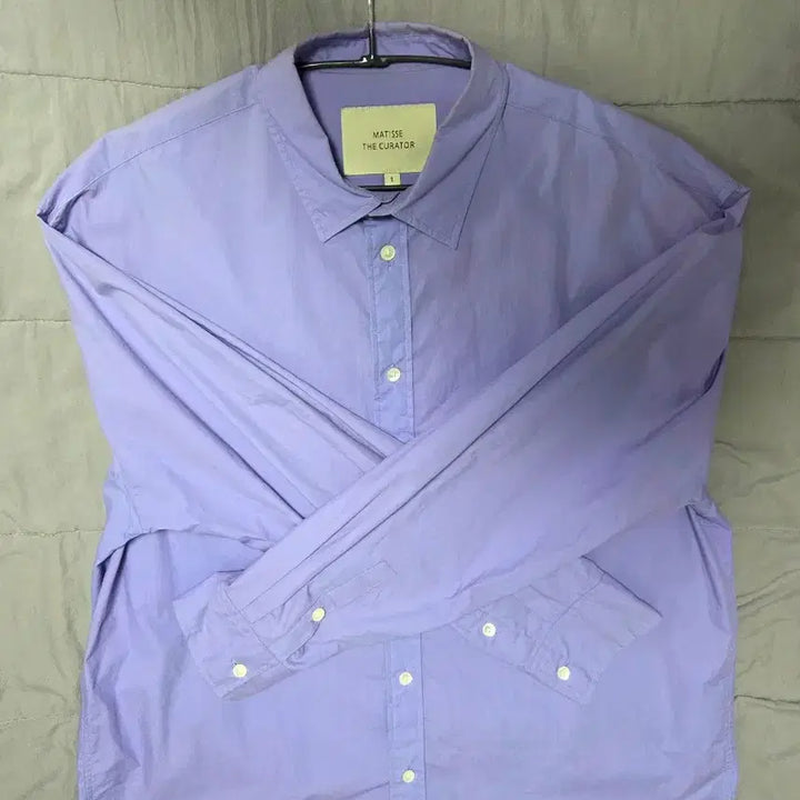 [BUNJANG] MATISSE THE CURATOR Purple Shirt / MATISSE THE CURATOR 콜렉터 셔츠 퍼플