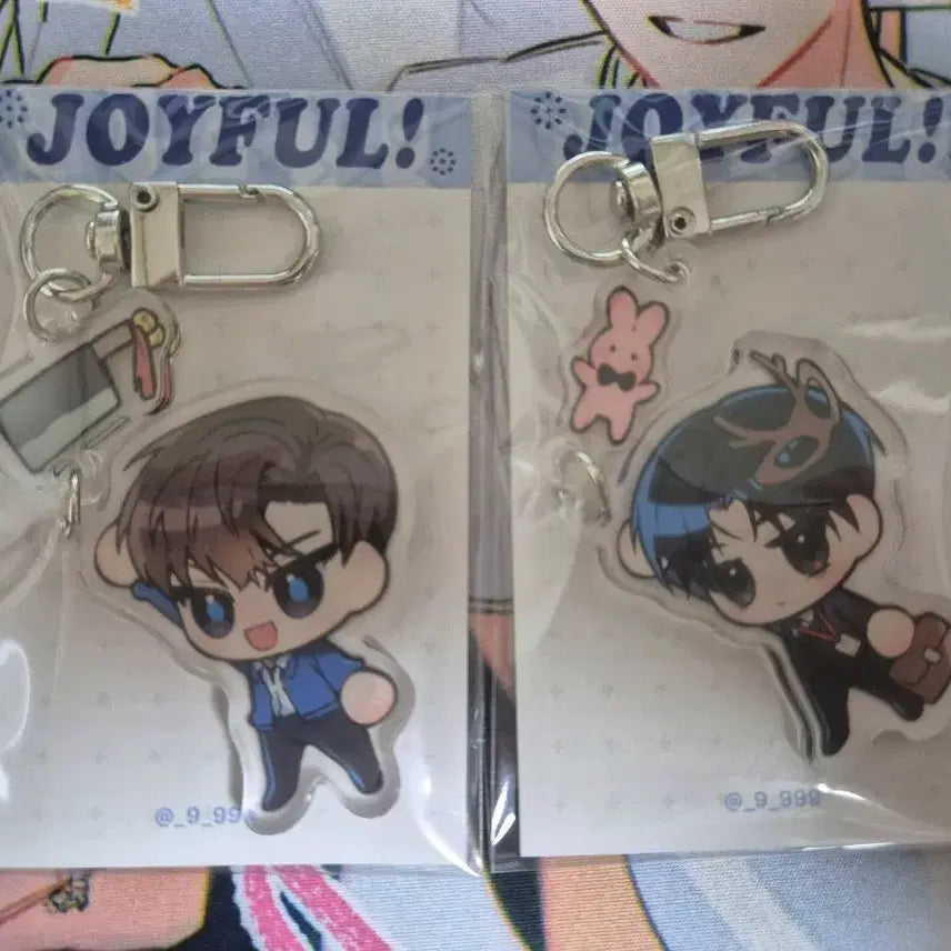 [BUNJANG] Goedamchulgeun Kim Soleum Acrylic Keyring / 괴담출근 비공식 아크릴 키링