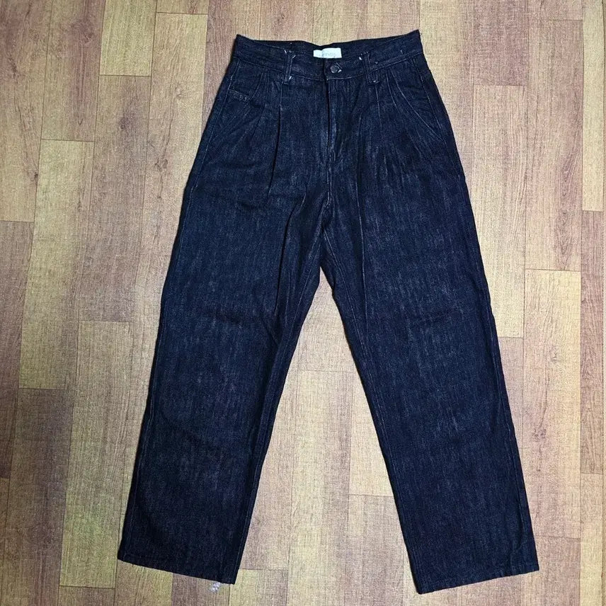 [BUNJANG] Portners Wide Black Denim Pants / 포트너스 와이드 블랙데님팬츠29인치 새것