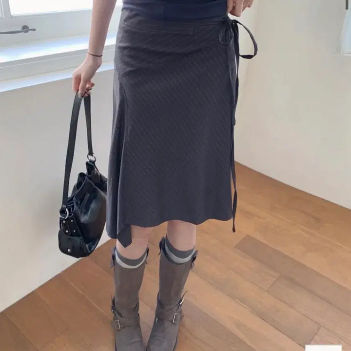 [BUNJANG] Monodaily Herit Flare Skirt / 모노데일리 헤릿 플레어 스커트