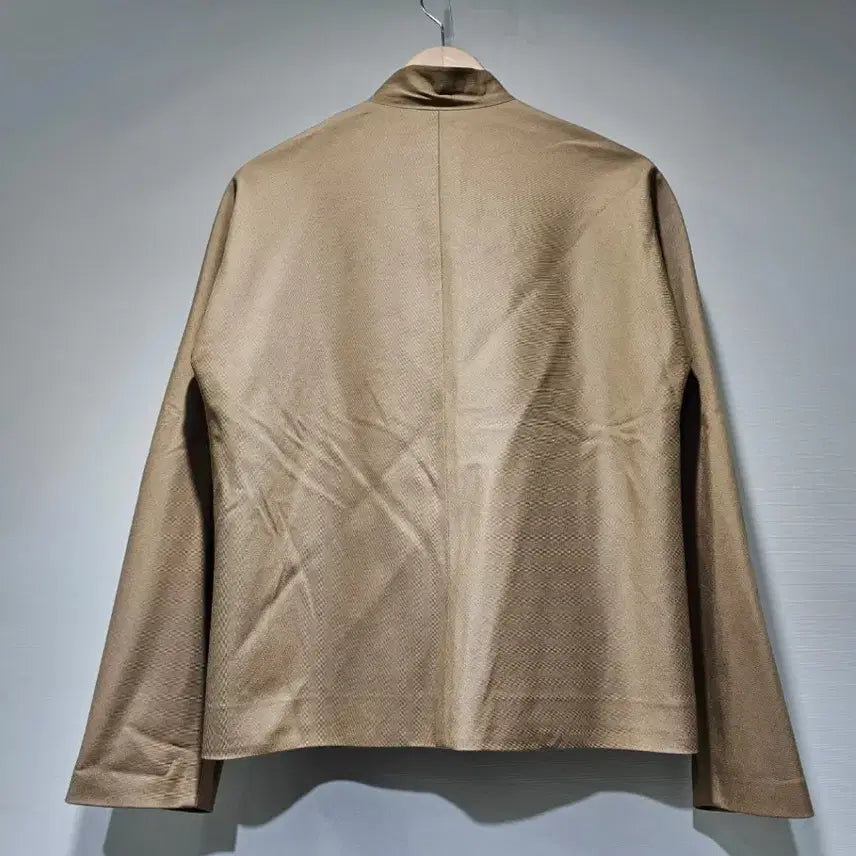 [BUNJANG] KUHO Wool Silk Blend High-Neck Jacket 55 / 구호(KUHO) 울 실크 혼방 하이넥 자켓 55반