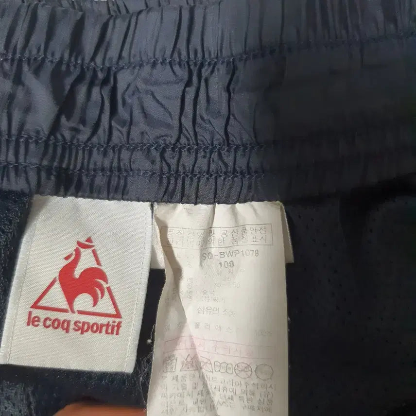 [BUNJANG] Le Coq Sportif Navy Training Shorts / 르꼬끄 스포르티브 트레이닝 반바지 네이비 100 (663