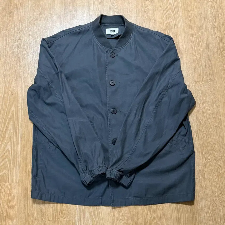 [SOLD OUT] 유니클로 립 블루종 자켓 XL