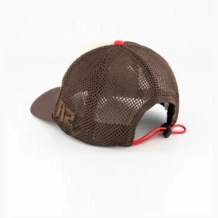 [BUNJANG] OS Alexzoono I Dig Running Trucker Hat Brown / [OS]알렉스조노 아이 디그 러닝 트러커 햇 브라운