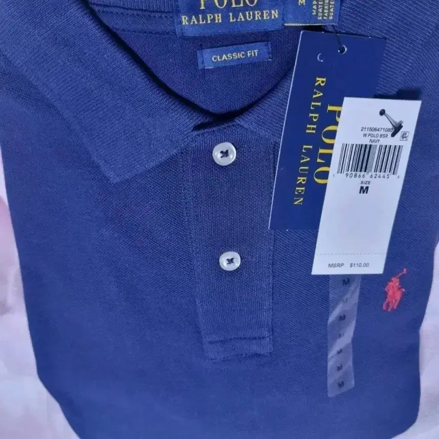 [BUNJANG] Polo Navy Short Sleeve T-shirt / 폴로 반팔 네이비 M