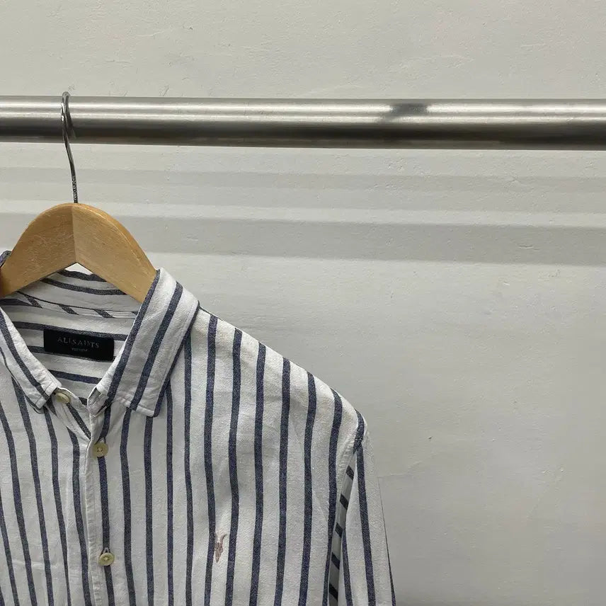 [BUNJANG] AllSaints Linen Shirt / 95)올세인츠 린넨 셔츠
