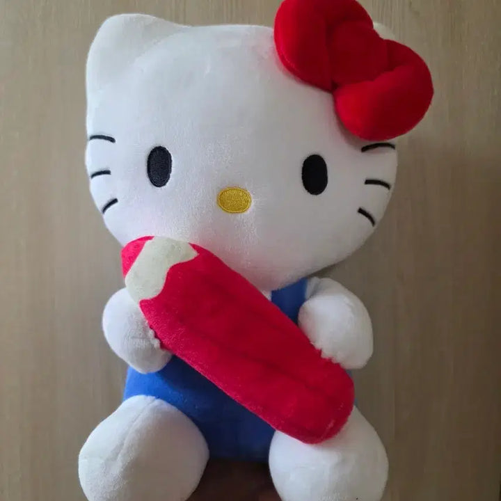 [BUNJANG] Sanrio Hello Kitty Study Plush Doll 25cm / 산리오 헬로키티 열공 인형 봉제인형 25cm